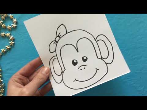 Wideo: Jak Narysować Małpę Etapami