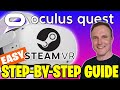 HOW TO PLAY STEAM VR GAMES ON OCULUS QUEST 2 | Step By Step guide