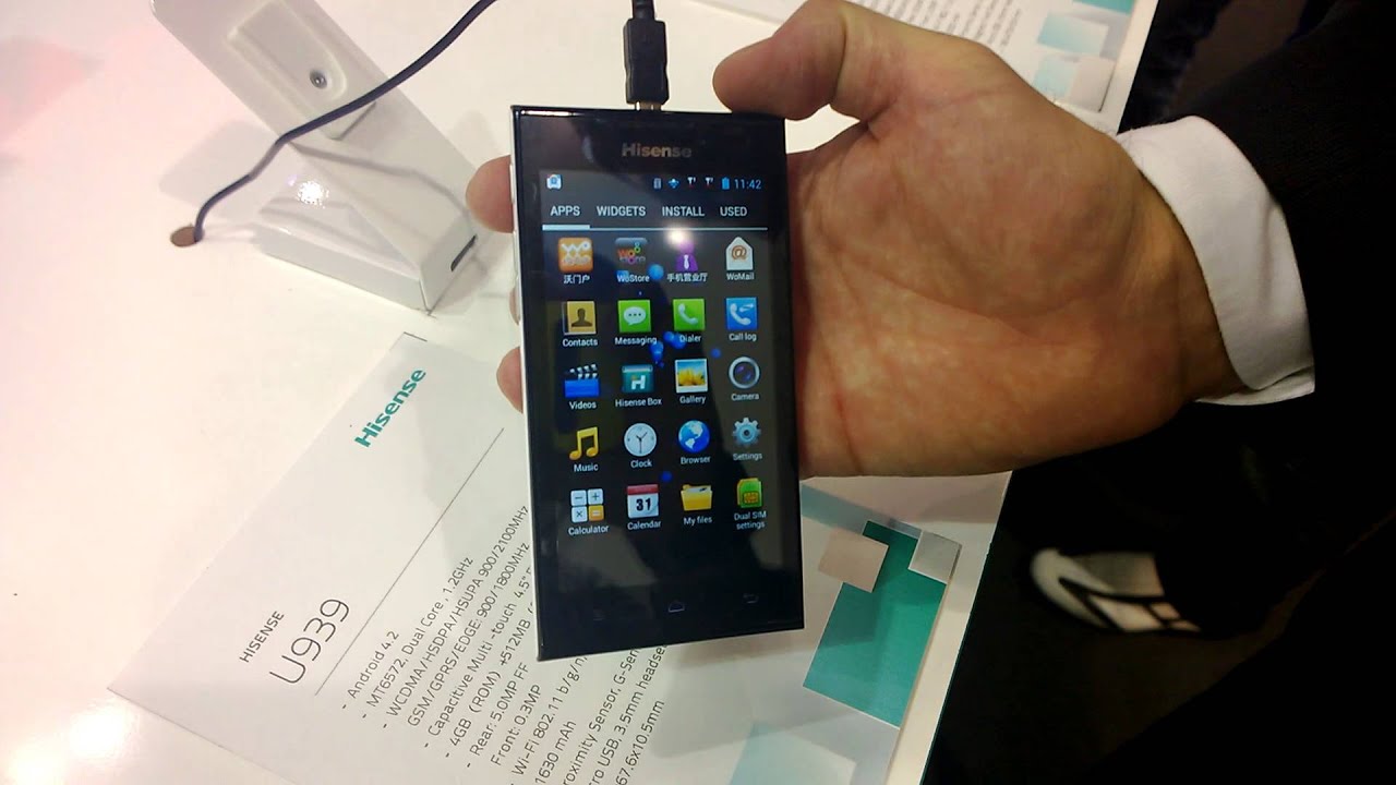 HiSense U939 - anteprima IFA - YouTube