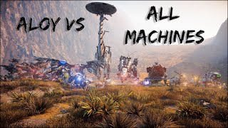 Aloy VS All Machines   Bosses Simultaneously / Ultra Hard (HZD Arena)