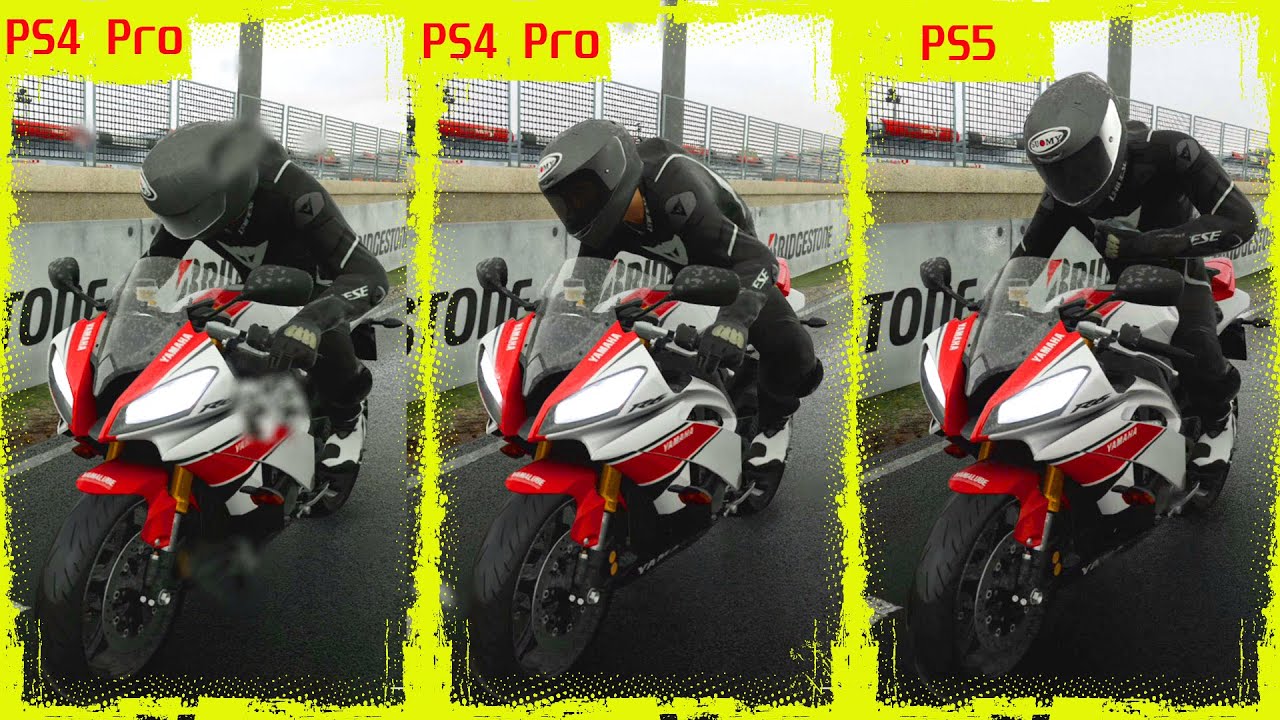 RIDE 4 PS5 vs PS4 Pro Graphics Comparison - YouTube