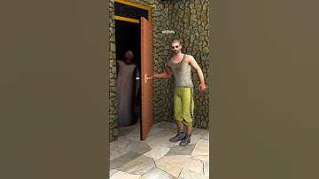 😂😅Granny, door peep