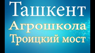 Ташкент.Прогулка в районе Агрошколы и Троицкого моста.