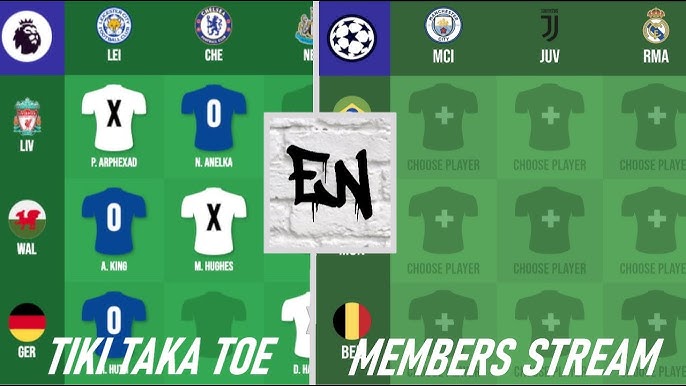 Football Tic tac toe HT vs AT part 2 ⚽️🏆 #football #footballtiktok #S