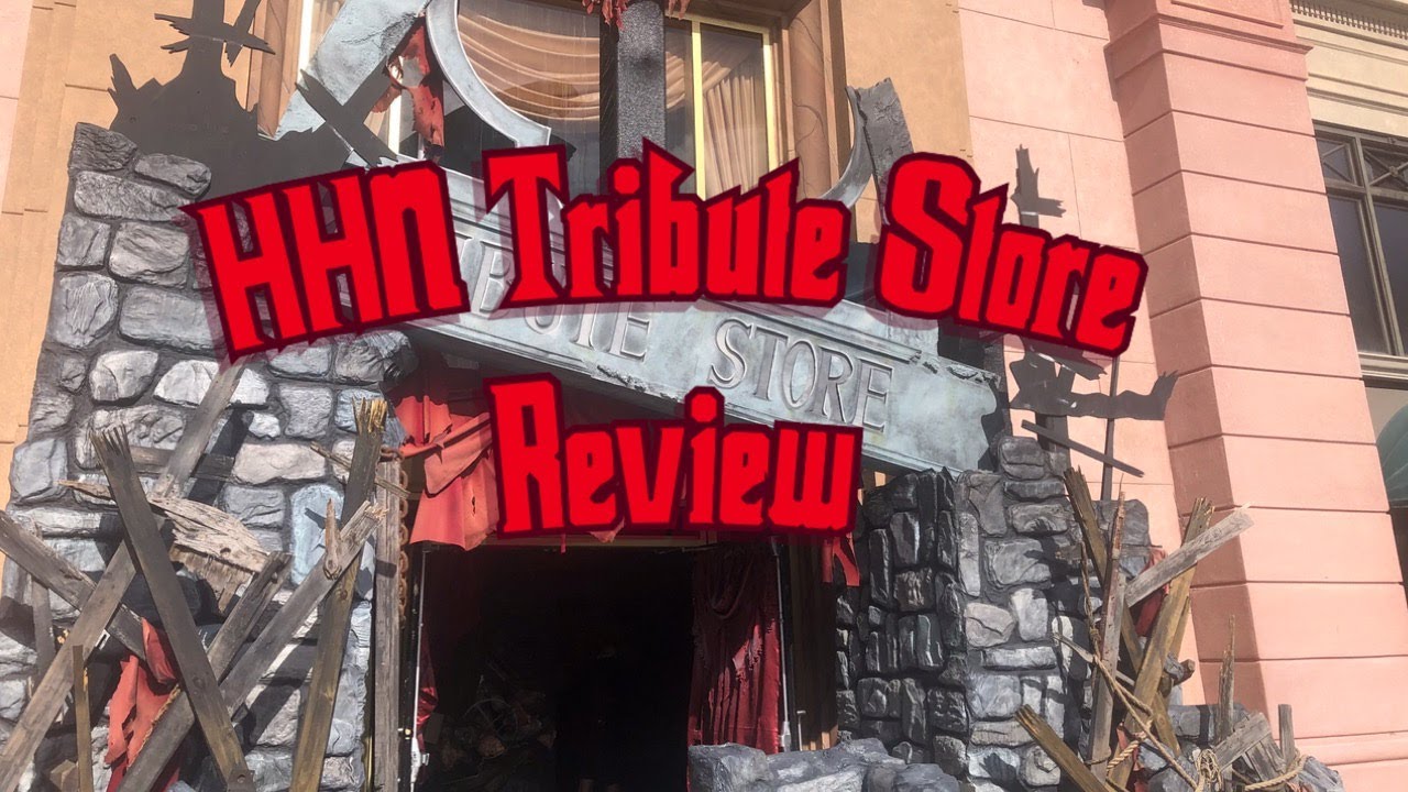 HHN 2020 Tribute Store Review! - YouTube