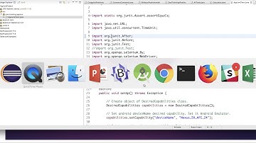 06  How to set up an Eclipse Project for Appium