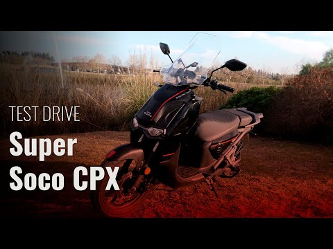 Test Super Soco CPX