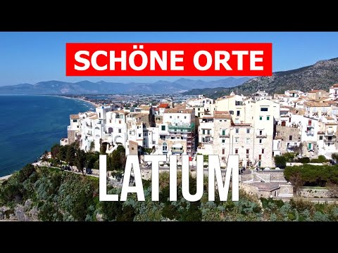 Video: Reisekarten der italienischen Region Latium in der Nähe von Rom