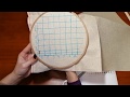 Начало вышивки крестиком. Как вышивать крестиком. Живой процесс вышивки крестиком.