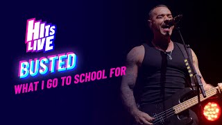 Video thumbnail of "Busted - What I Go To School For (Live at Hits Live)"