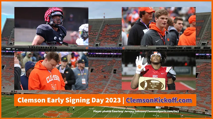 Clemson recruiting *Instant Reaction* on Early Sig...