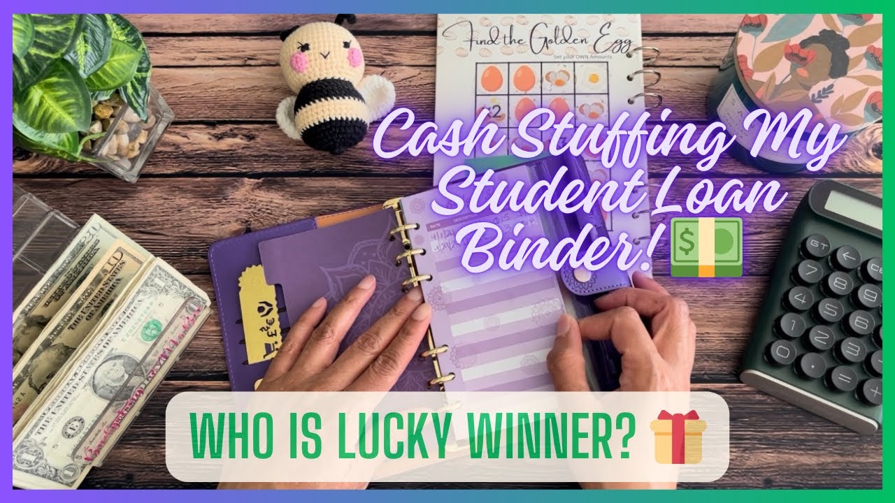 How I Make Extra Student Loan Payments Using Savings Challenges | Who Is the Lucky Winner? 👀🎁