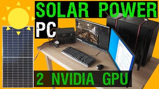 Solar powered pc build for 3d modeling and rendering - Solar powered pc build for Blender 3D