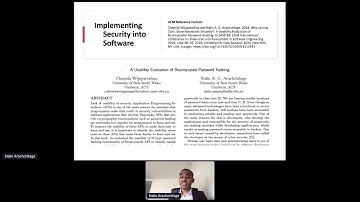 Apidays LIVE Australia 2020 - Evaluating the usability of security APIs