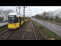 Berliner Führerstandsmitfahrt Linie 37 S+U Lichtenberg/Gudrunstr. - S Schöneweide (GT6N-ZR)