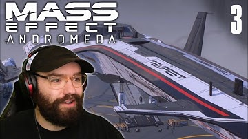 All Aboard The Tempest & Landing on Eos - Mass Effect Andromeda | Blind Playthrough [Part 3]