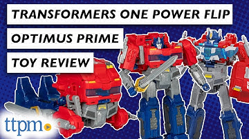 NEW 4-in-1 Transformers One Power Flip Optimus Prime!