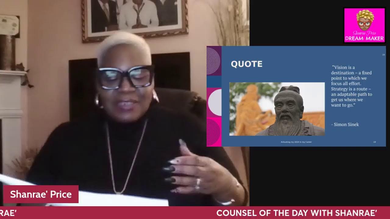Week to Week 3 Part to of Counsel of the Day with Shanrae' February