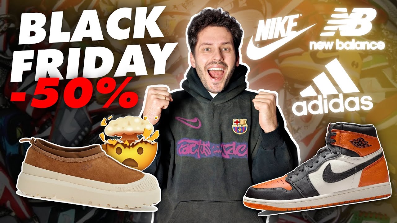 Najlepsze Sneakersy i Ubrania w Mega Cenach na BLACK FRIDAY!