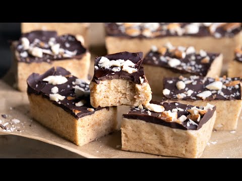 Egg White Powder Protein Bars, no-bake, paleo, gluten-free - Real Food Healthy Body