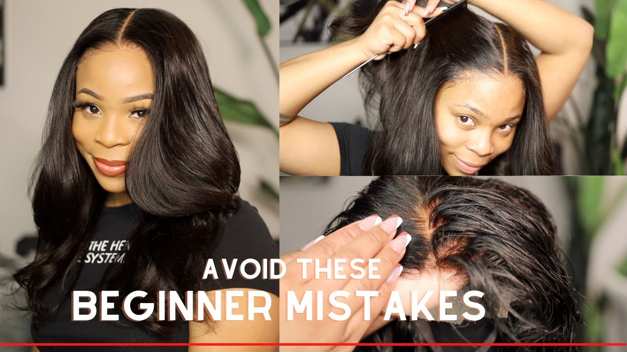 Never cut your lace with scissors, plus other dos and don'ts for wig  installations
