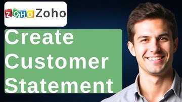 How To Create Customer Statement In Zoho Books [2025 Guide]