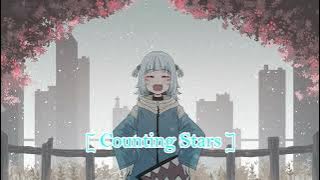【Hololive / Gawr Gura Sing 】OneRepublic - Counting Stars (Lyrics)#gawrgura   #hololive