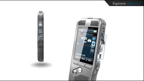 A Look at the Slide Switch on the Philips DPM8000 Digital Voice Recorder