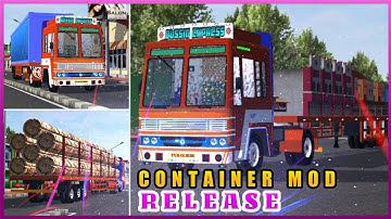 GOWTHAM GAMING CONTAINER MOD || RELEASE || TN LORRY CONTAINER MOD