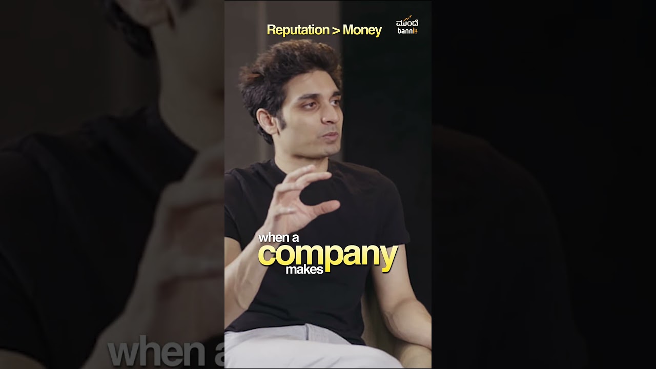 reputation over money