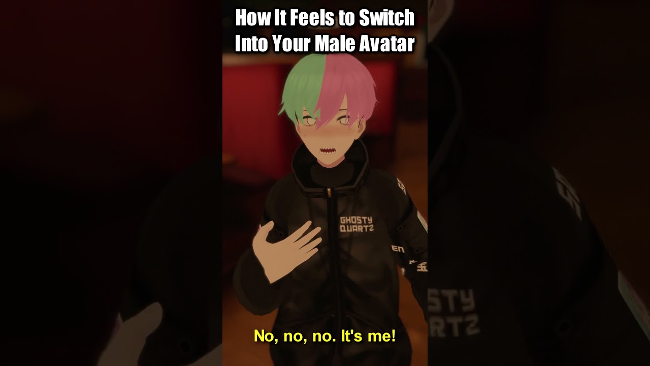 How It Feels to Switch Into Your Male Avatar  