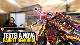 USEI O “QS ROUBADO” COM A NOVA BARRET DEMÔNIO! 😈 | CrossFire