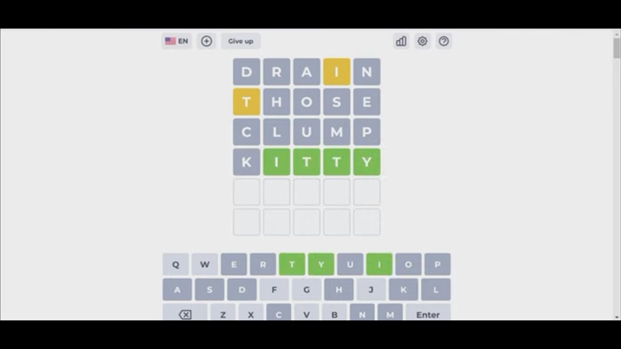 wordle speedrun (watch till the end)  YouTube