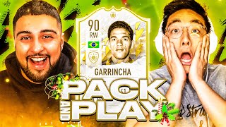 ICON GARRINCHA Pack & Play Advent Calendar Day 20 vs @ItsJames