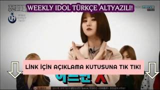 Türkçe Altyazılı G-Friend - Weekly Idol 293. Bölüm