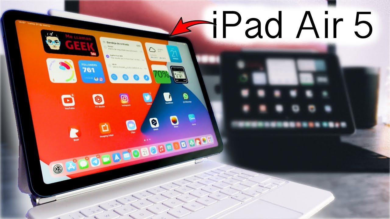 IPAD AIR 5 + ACCESORIOS RECOMENDADOS 