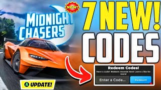 [🙌 HANDS]⚠️ALL NEW⚠️UPDATE💥MIDNIGHT CHASERS ROBLOX CODES 2026 - CODES FOR MIDNIGHT CHASERS