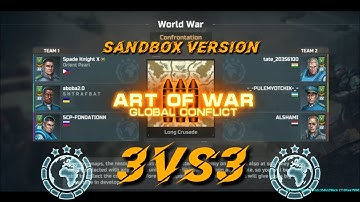 AOW3 ; "CIVIL WAR" || 3vs3 (same faction) battle || Sandbox Version (Heroes testing)