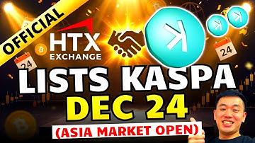 Kaspa HTX Listing: Hard Fork in 3-6 Months, Why Binance Won