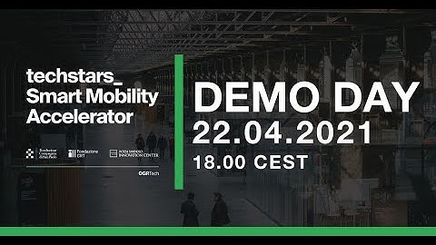 Techstars Smart Mobility Accelerator Torino 2021 Demo Day