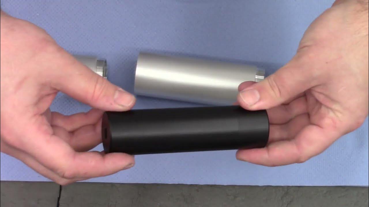 Making an air rifle moderator UK Part 3 YouTube