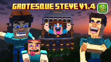 New Mansion, New Boss! Grotesque Steve Mod 1.4 Update