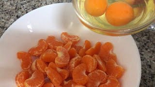 Coge naranjas y prepara esta receta increíblemente deliciosa !!! كعكة إسفنجية بالبرتقال