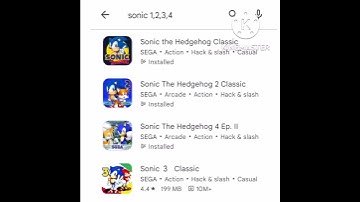 sonic 3 is on play store! download now