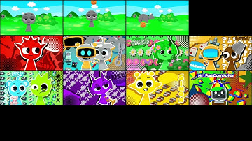 Incredibox Sprunki Animated Series Intro in Echo Effect By CREEPER 125