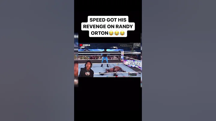 Speed got his revenge on Randy Orton || #shorts #ishowspeed #randyorton #wwe