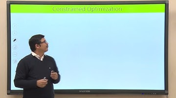 Constrained Optimization III: Penalty function methods #CH23SP# swayamprabha