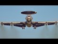 Aviation Ramstein | TWILIGHT: E-3, C-5 Super Galaxy, C-17 Landing & Take-Off  | Planespotting