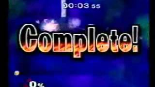 Super Smash Bros. Melee (GC) Speed Run - Break the Targets - Link