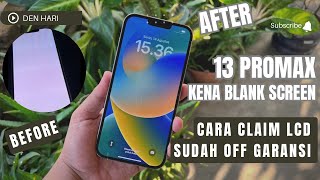 iPhone 13 Promax kena Blank screen / Green screen - Cara claim garansi Layar iPhone ‼️